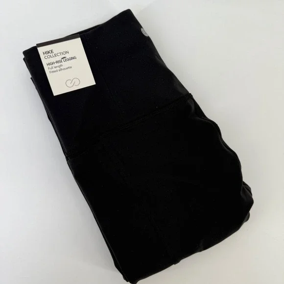 Calla Collection Black High Rise Full Length Fitted Leggings Size XS - Picture 1 of 8